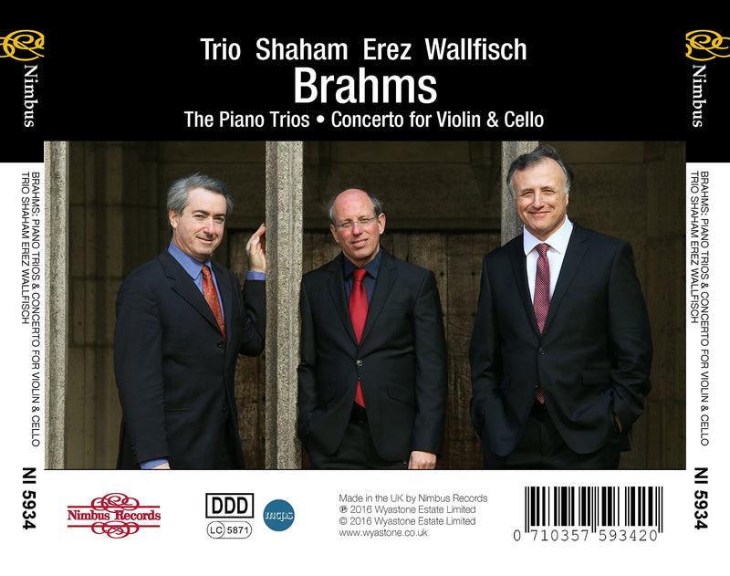 Brahms: Piano Trio Nos. 1-3 - Concerto for Violin & Cello