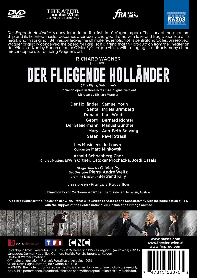 Wagner: Der Fliegende Hollander / Youn, Brimberg, Minkowski, Les Musiciens du Louvre