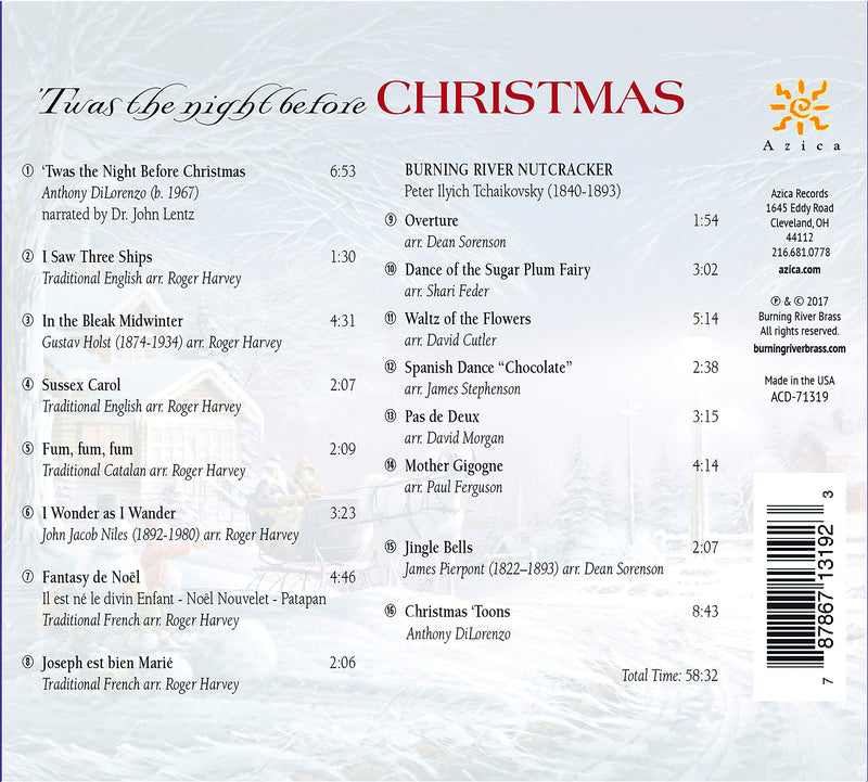 'Twas the Night Before Christmas / Burning River Brass