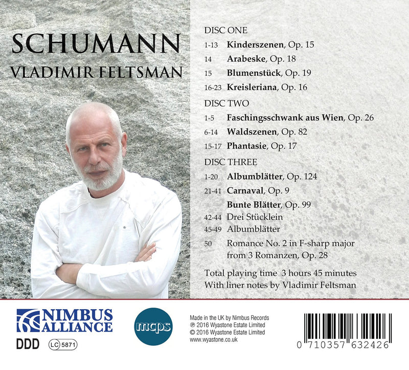 Schumann: Kreisleriana - Phantasie - Carnaval