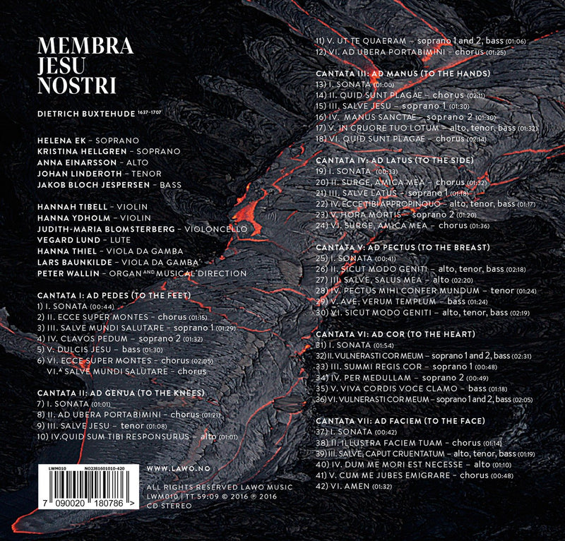 Membra Jesu Nostri By Dietrich Buxtehude