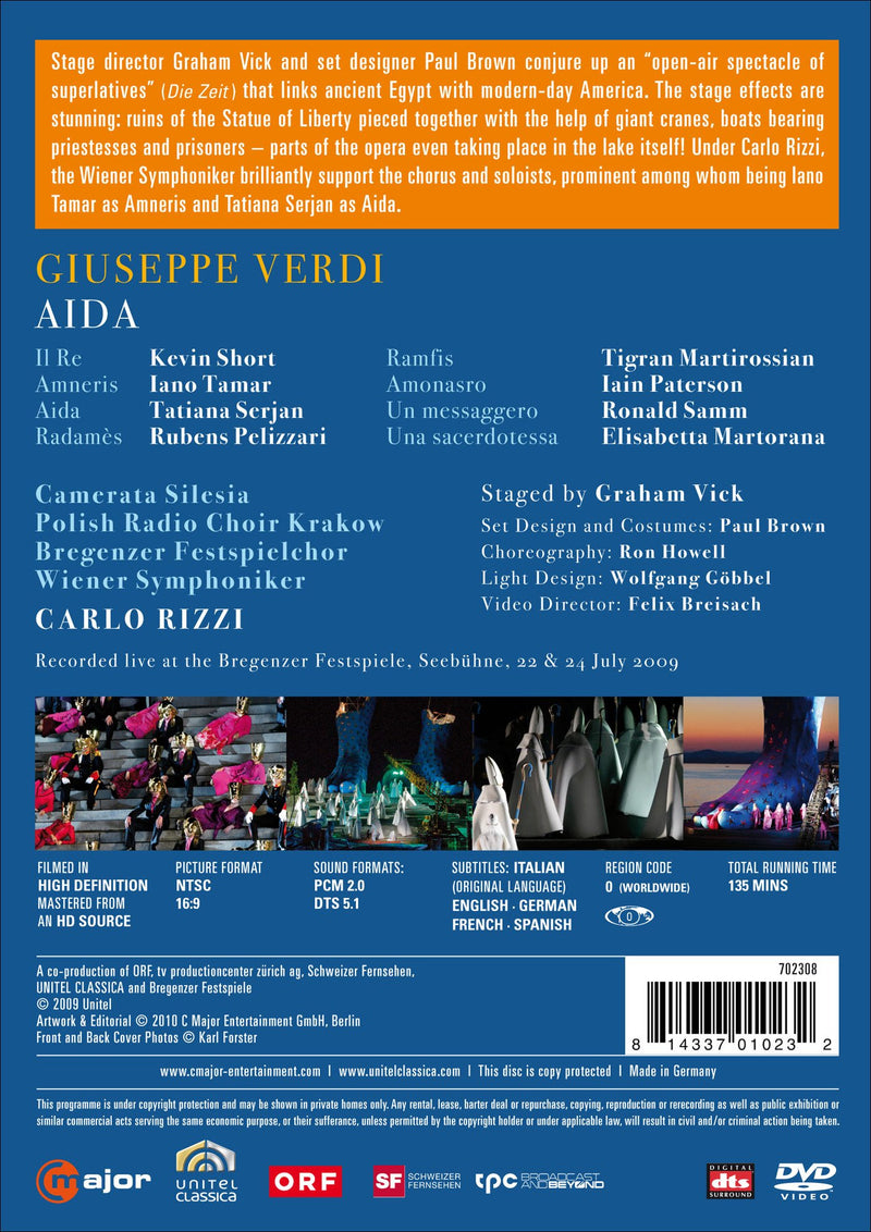 Verdi: Aida / Serjan, Paterson, Rizzi