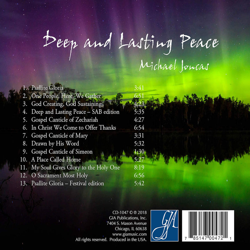 Michael Joncas: Deep and Lasting Peace