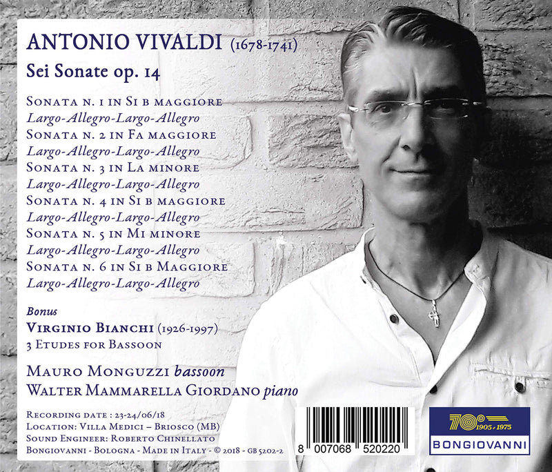 Vivaldi: 6 Sonate, Op. 14