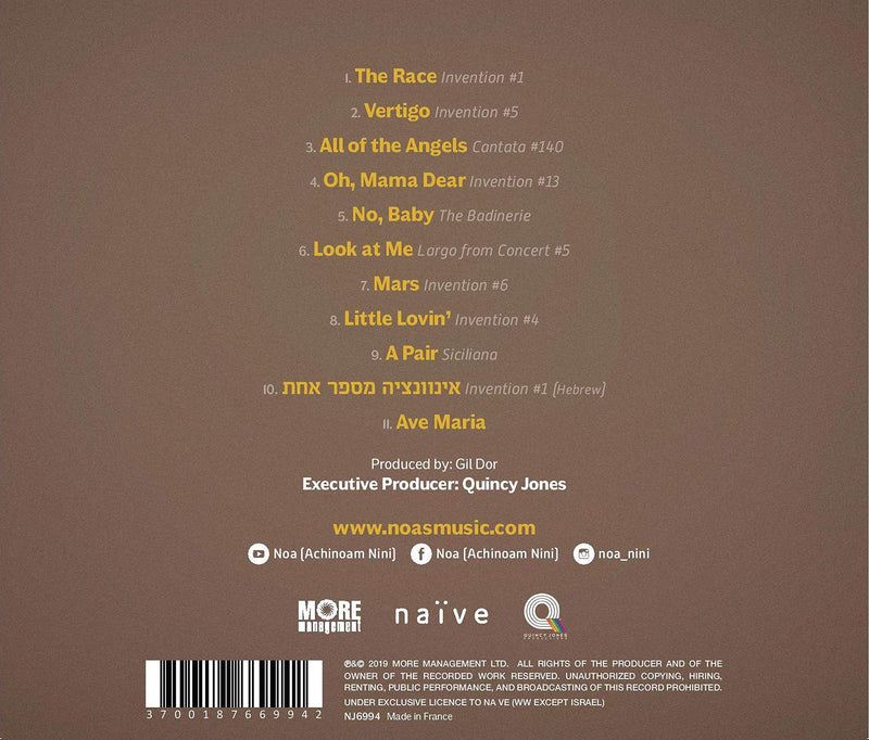 Letters to Bach / Noa