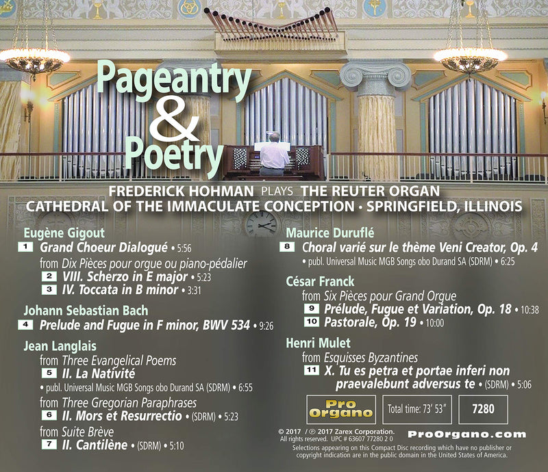 Pageantry & Poetry