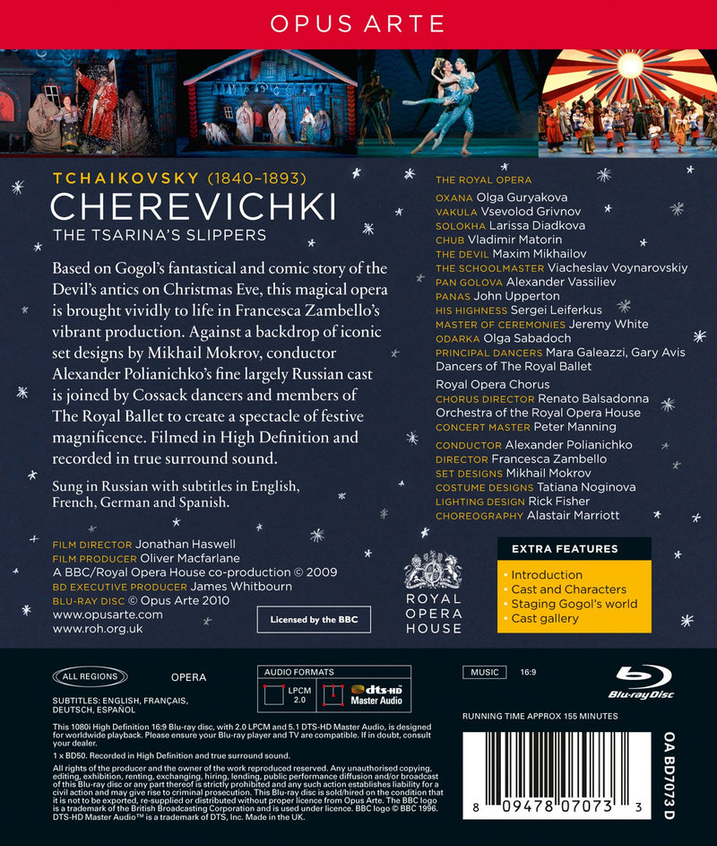 Tchaikovsky: Cherevichki (The Tsarina's Slippers) / Polianichko, Royal Opera House