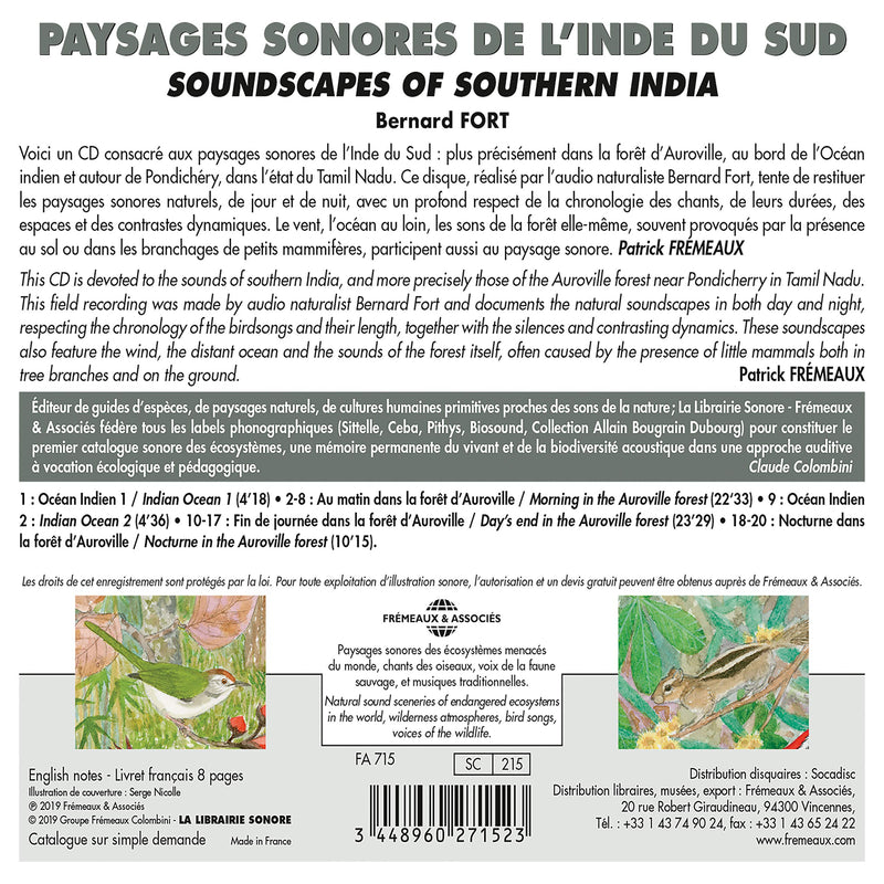 SOUNDSCAPES OF SOUTHERN INDIA