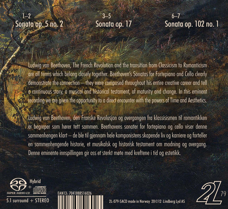 Beethoven: Cello Sonatas, Vol. 2