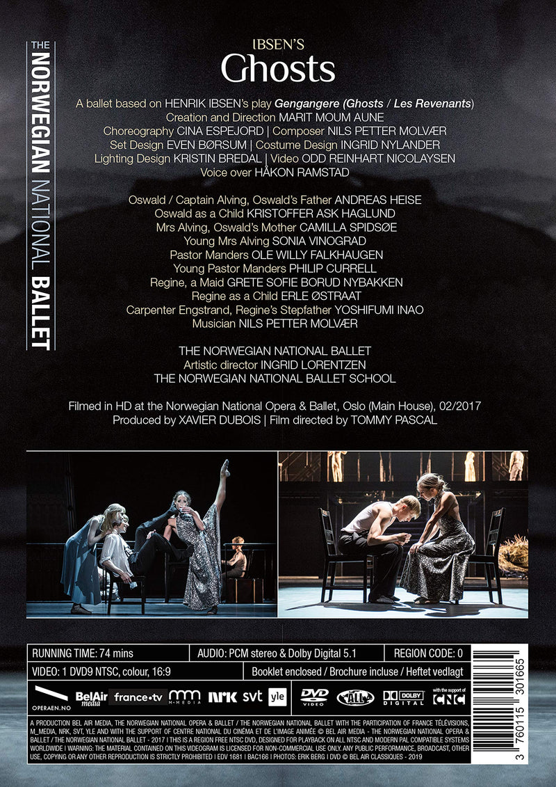 Molvaer: Ibsen's Ghosts / Norwegian National Ballet