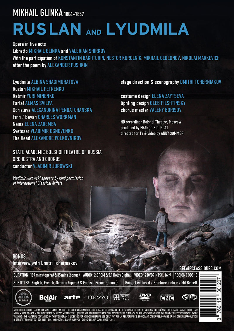 Glinka: Ruslan & Lyudmila / Jurowski, State Academic Bolshoi Theatre of Russia