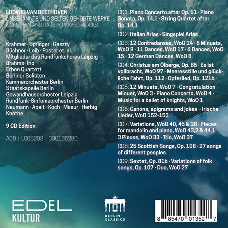 Beethoven: Unknown and Rarely Played Works / Various