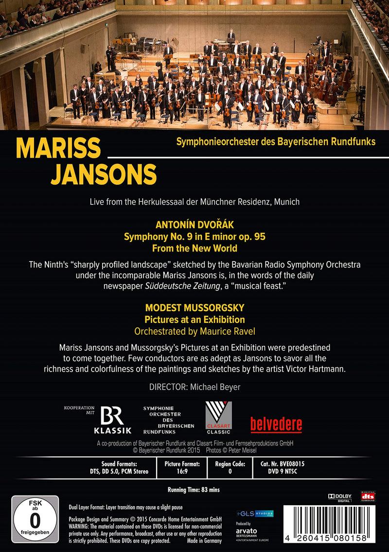 Dvorak: Symphony No. 9 - Mussorgsky: Pictures at an Exhibition / Jansons