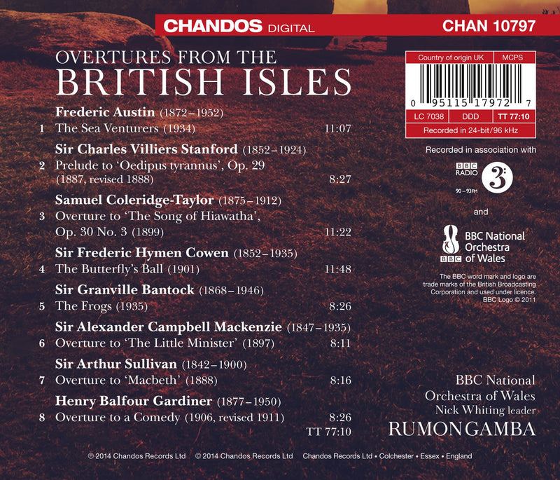Overtures from the British Isles / Gamba