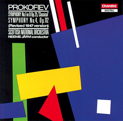 Prokofiev: Symphonies Nos. 1 & 4 / Järvi, Scottish National Orchestra