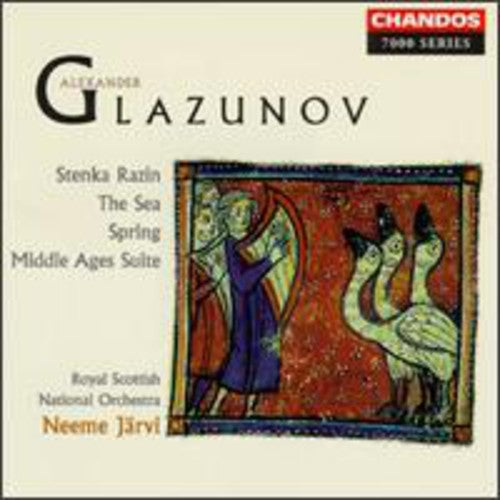 Glazunov: Music for Orchestra / Järvi, Scottich National Orchestra