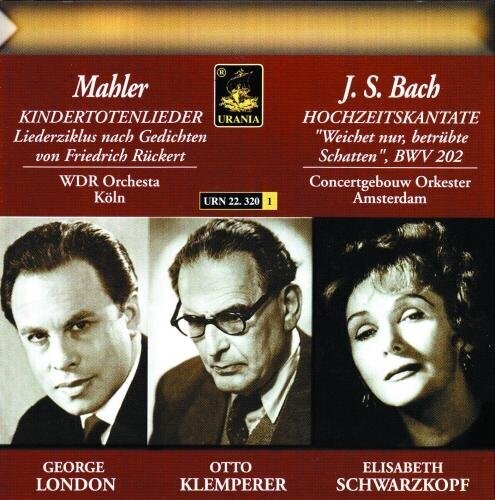 SCHWARZKOPF: BACH, MAHLER