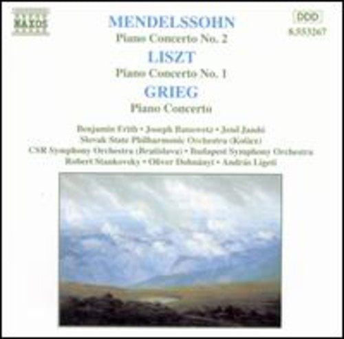 Mendelssohn, Liszt, Grieg: Piano Concertos / Frith, Et Al