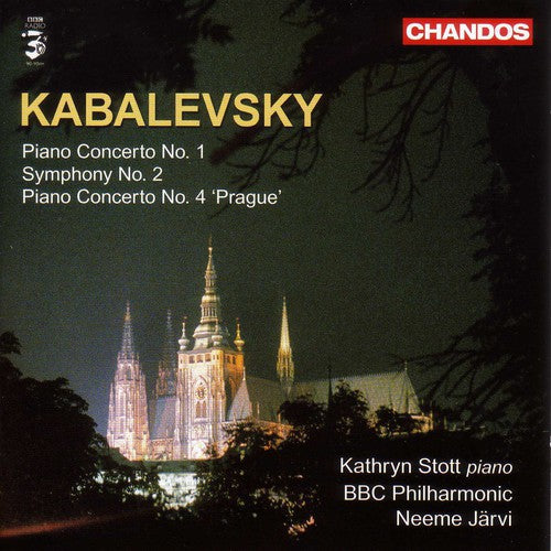 Kabalevsky: Piano Concertos No 1 & 4, Symphony No 2 / Stott, Järvi, BBC PO