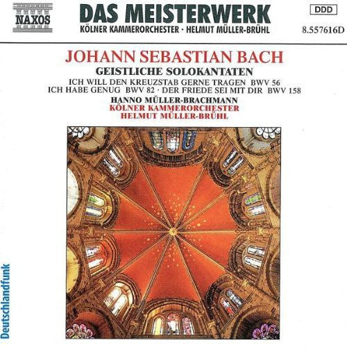 BACH, J.S.: Bass Cantatas, BWV 56, 82, 158