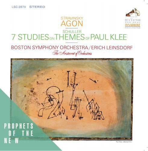 Stravinsky: Agon; Schuller: Seven Studies on Themes of Paul Klee / Leinsdorf, BSO