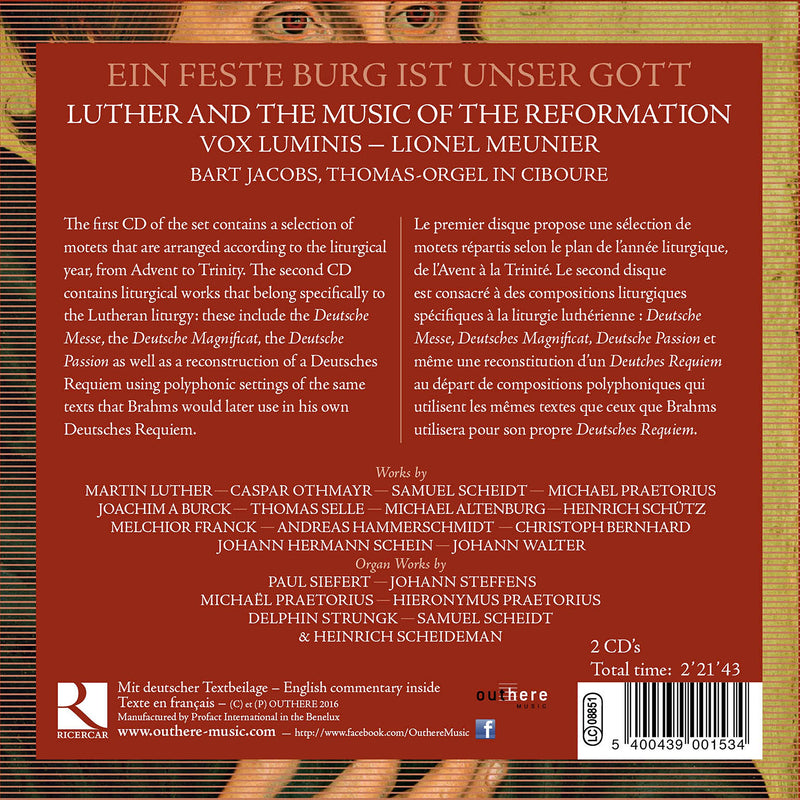 Ein feste Burg ist unser Gott / Meunier, Jacobs, Vox Luminis