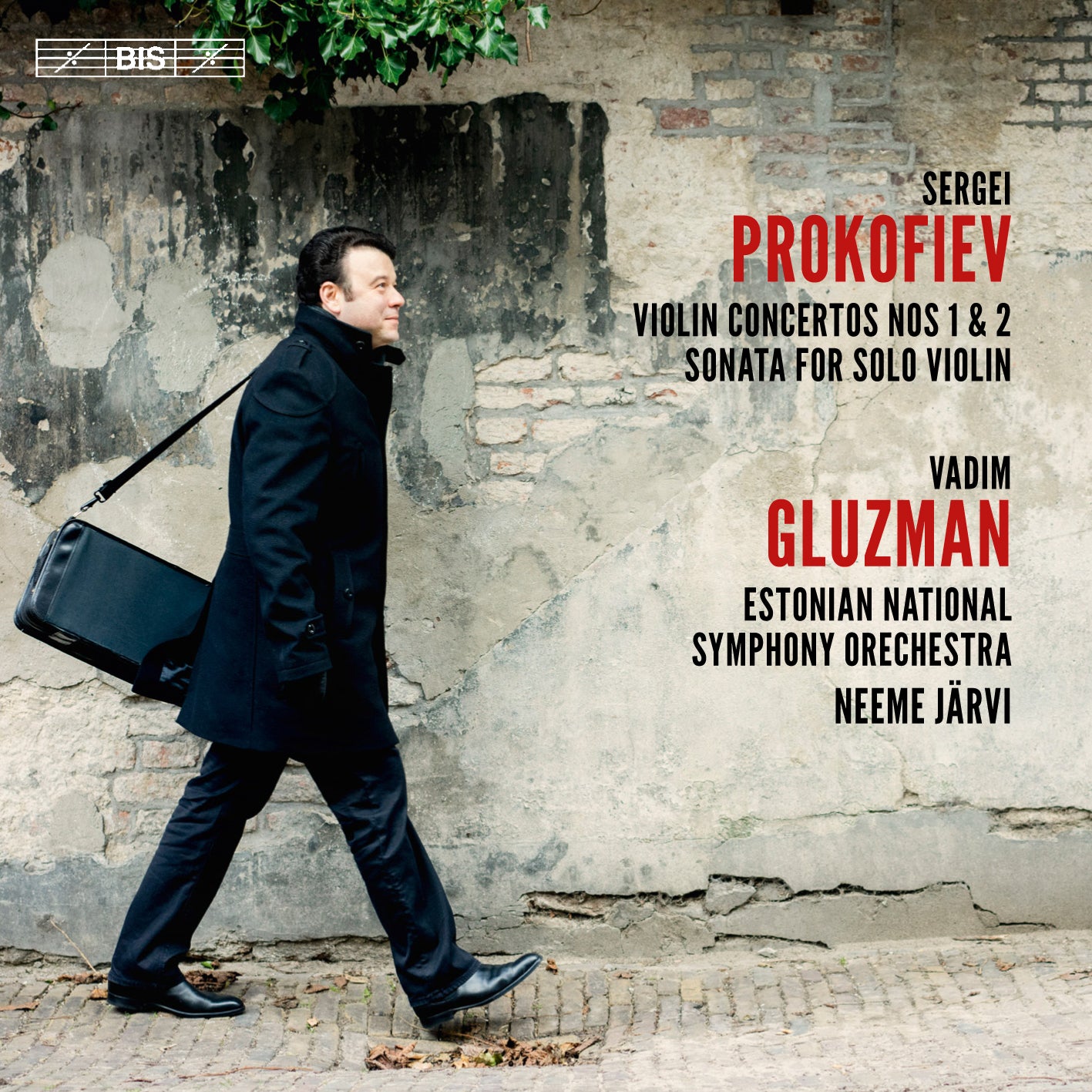 Prokofiev: Violin Concertos Nos. 1 & 2 and Sonata for Solo Violin / Gluzman, Jarvi