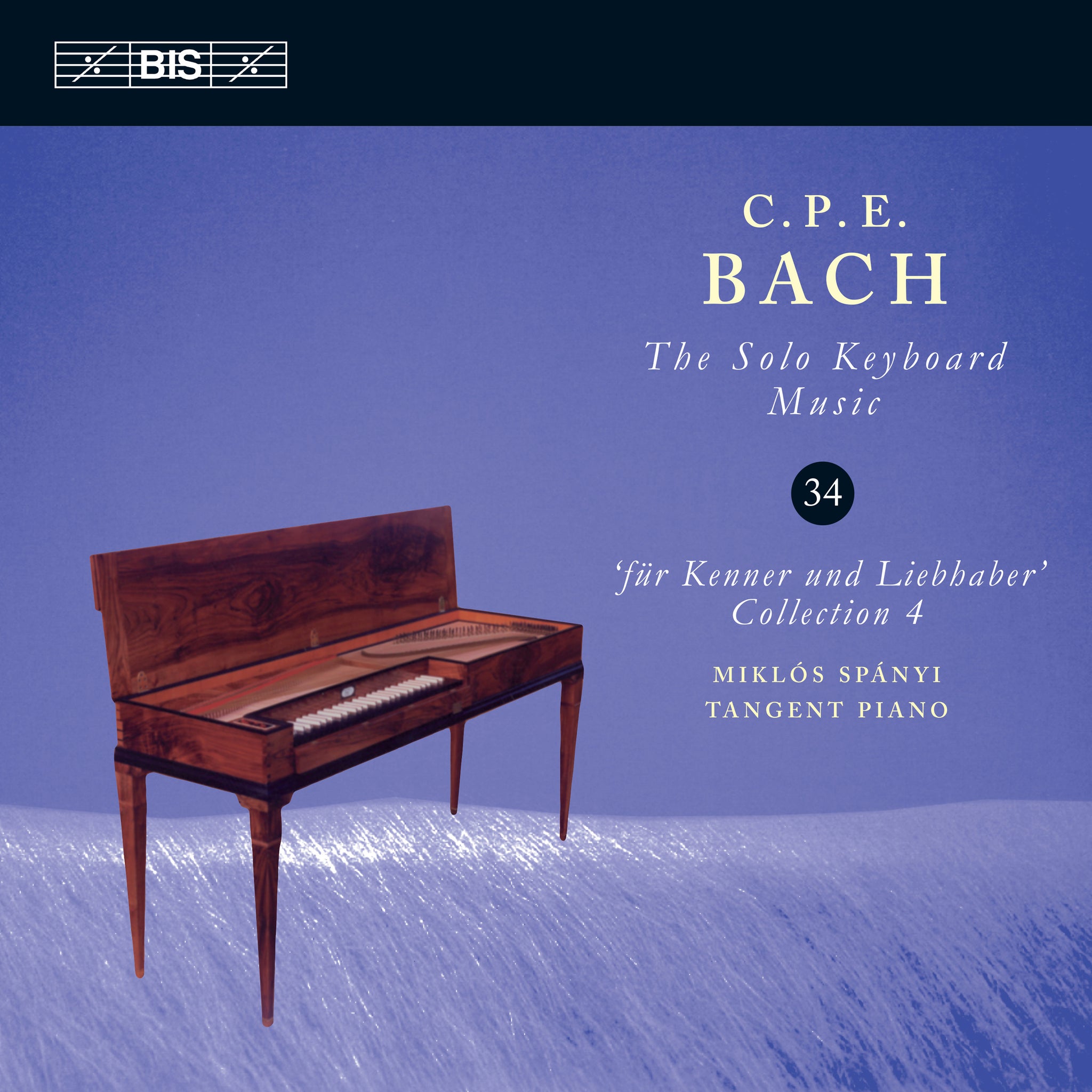 C.P.E. Bach: The Solo Keyboard Music, Vol. 34 / Spanyi
