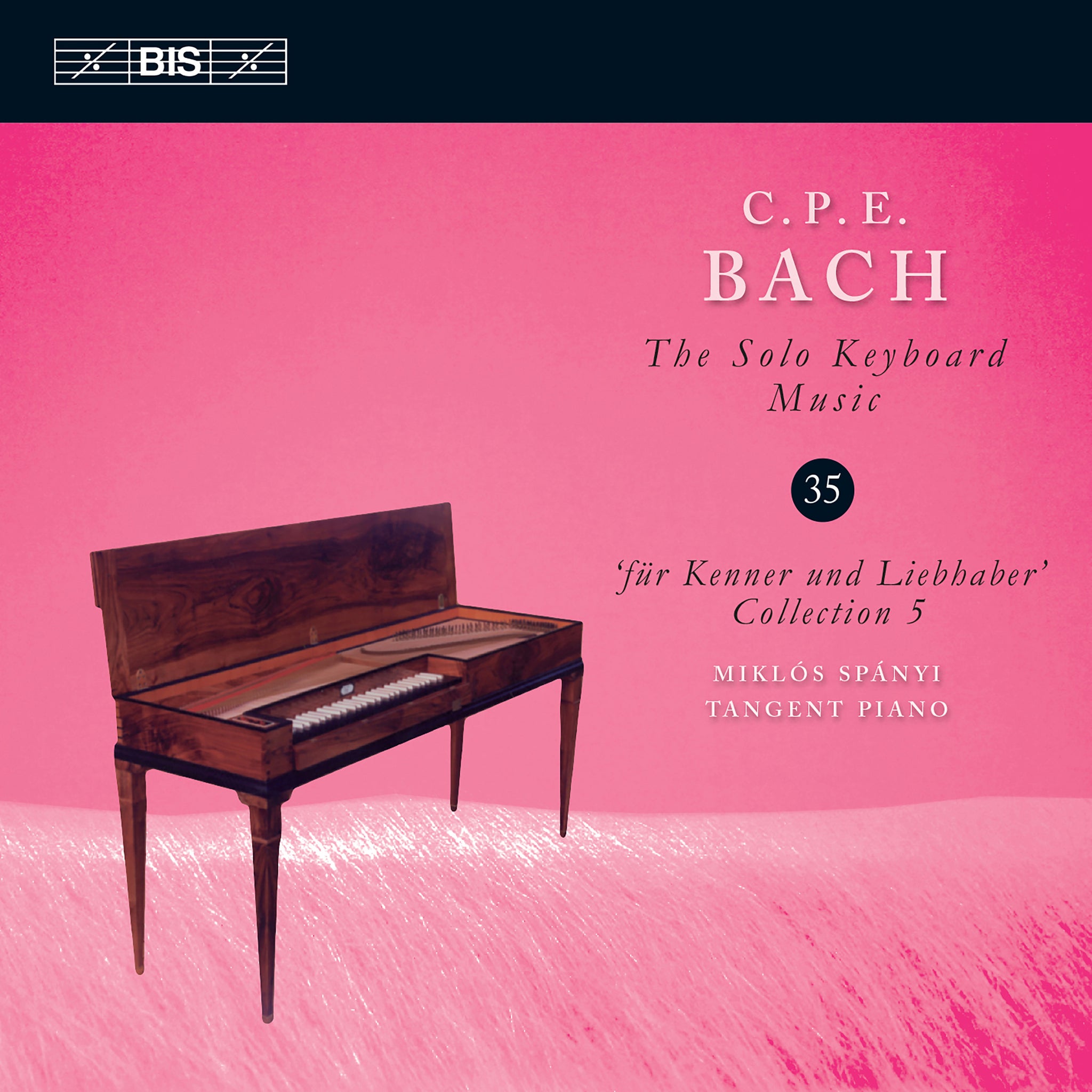 C.P.E. Bach: Solo Keyboard Music, Vol. 35 / Spanyi