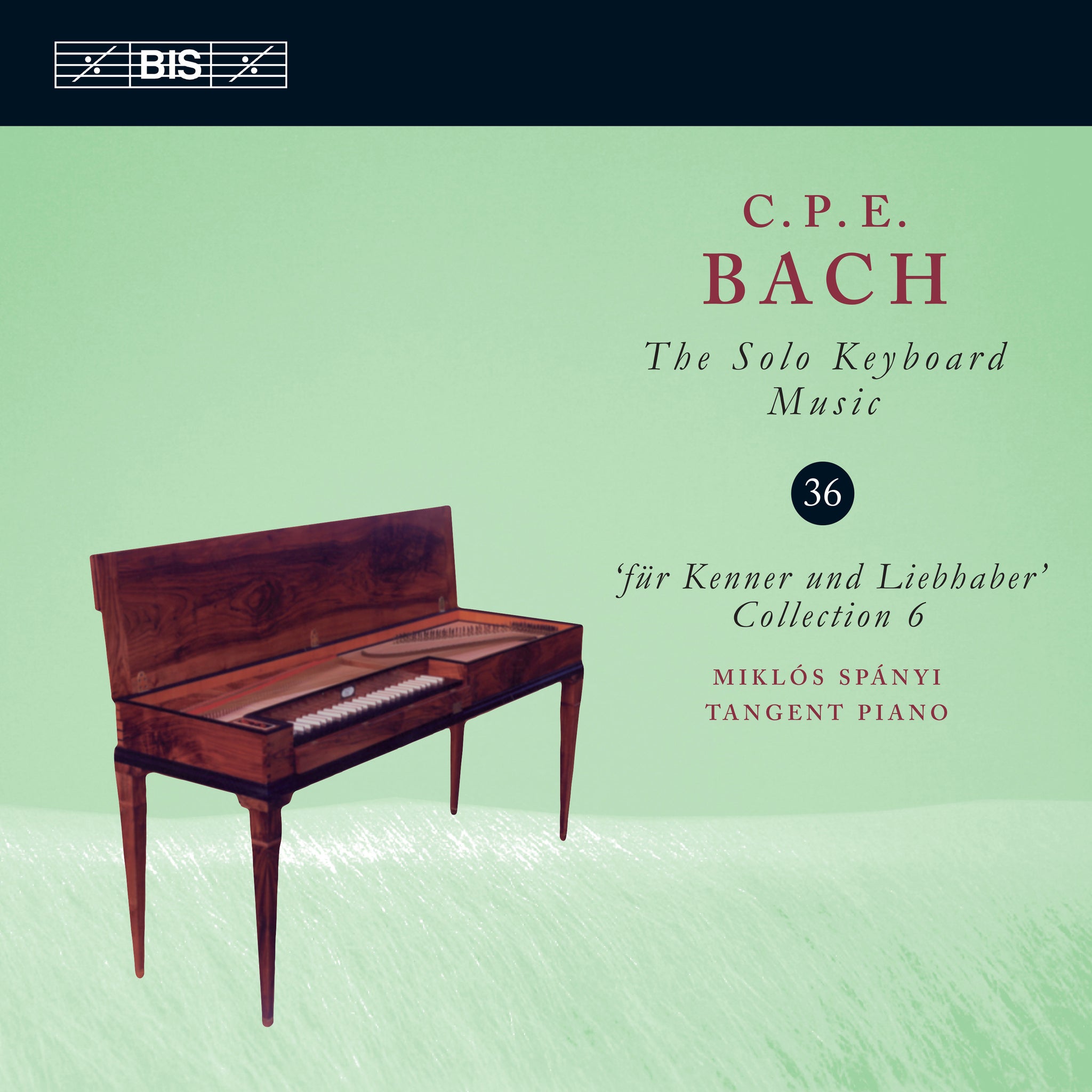C.P.E. Bach: Solo Keyboard Music, Vol. 36 / Spanyi