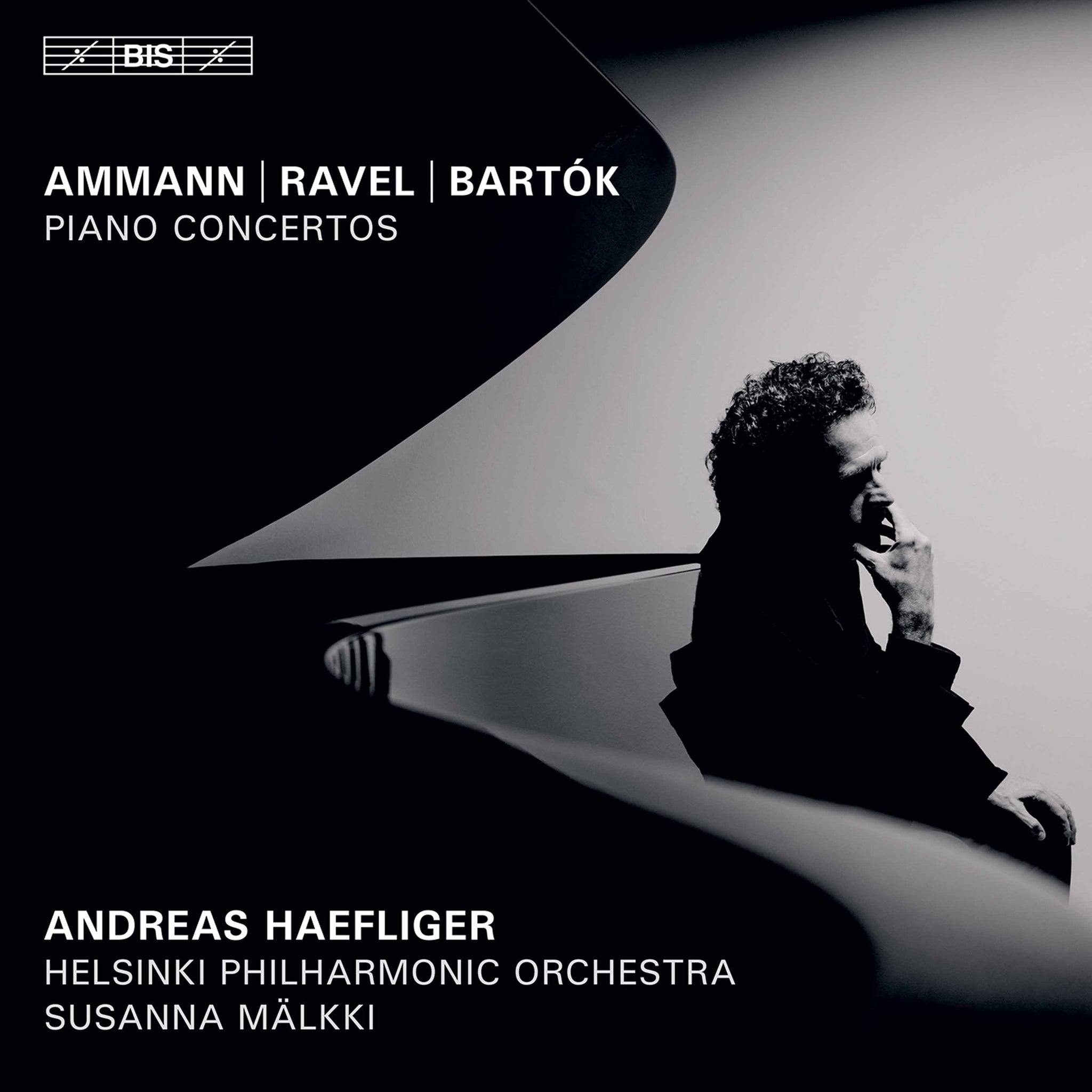 Ammann, Ravel & Bartok: Piano Concertos / Haefliger, Malkki, Helsinki Philharmonic