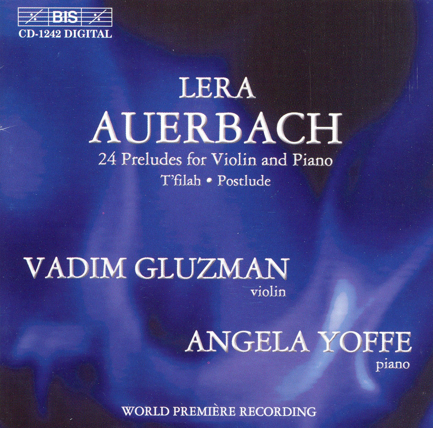 Auerbach: 24 Preludes for Violin & Piano / Gluzman