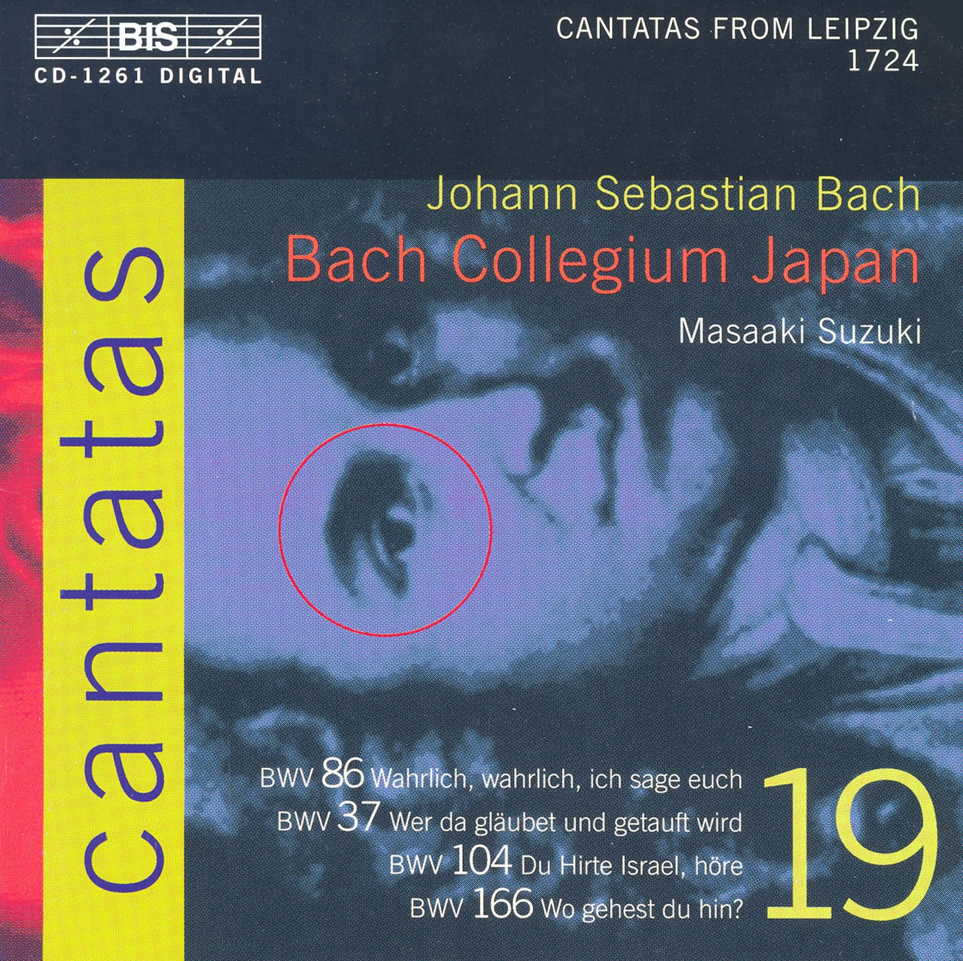 Bach, J.S.: Cantatas, Vol. 19  - Bwv 37, 86, 104, 166