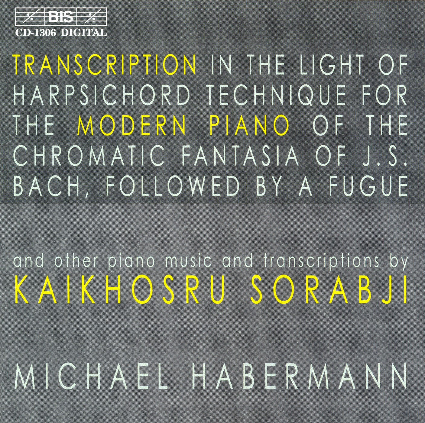 Sorabji: Transcriptions for Piano / Habermann