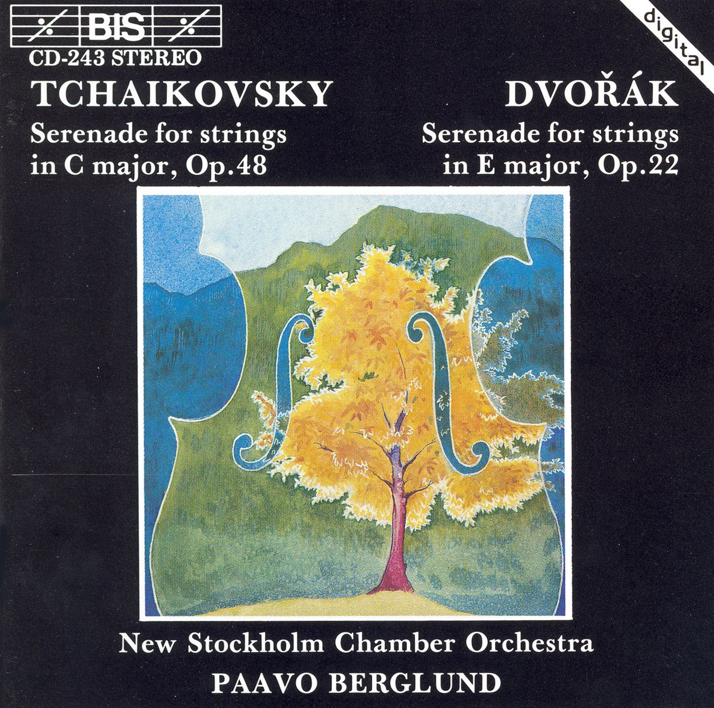 Tchaikovsky & Dvorak: Serenades / Berglund