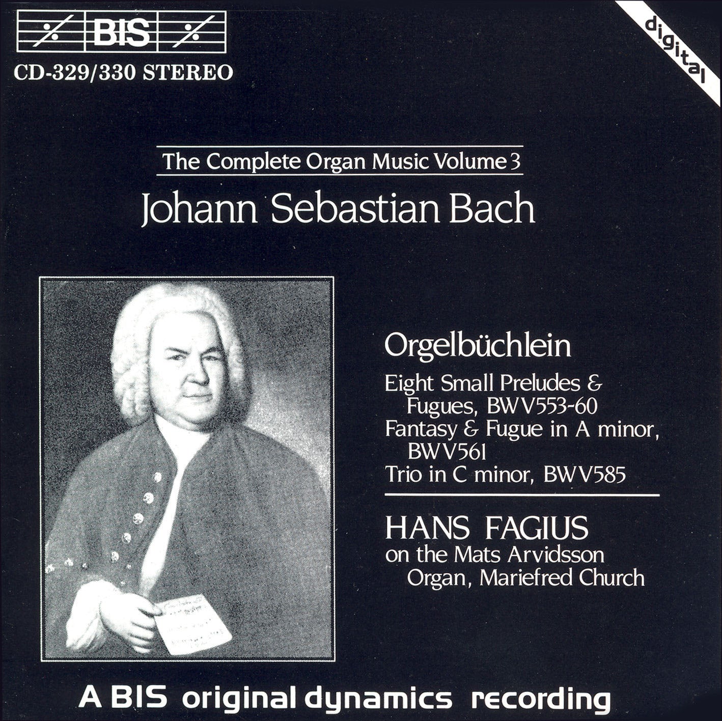 Bach, J.S.: Organ Music (Complete), Vol. 3