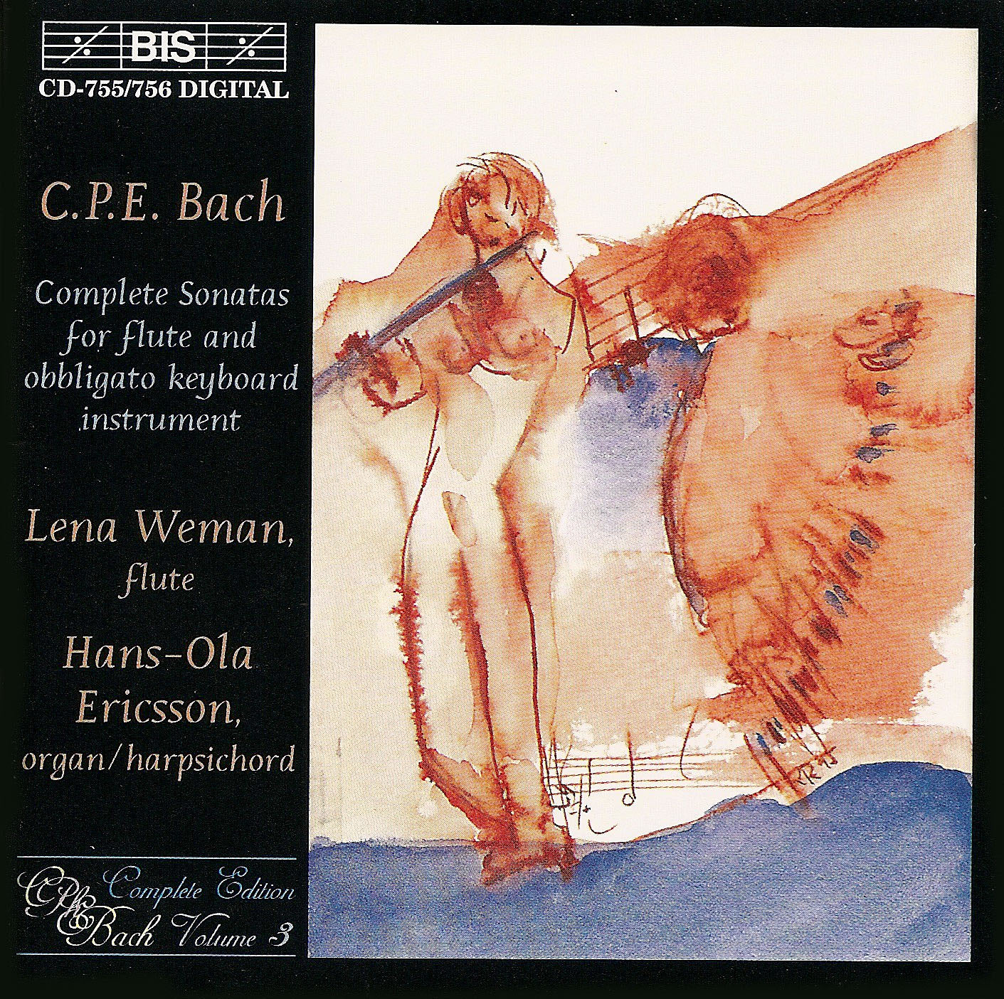 Bach, C.P.E.: Complete Sonatas For Flute And Obligato Keyboa