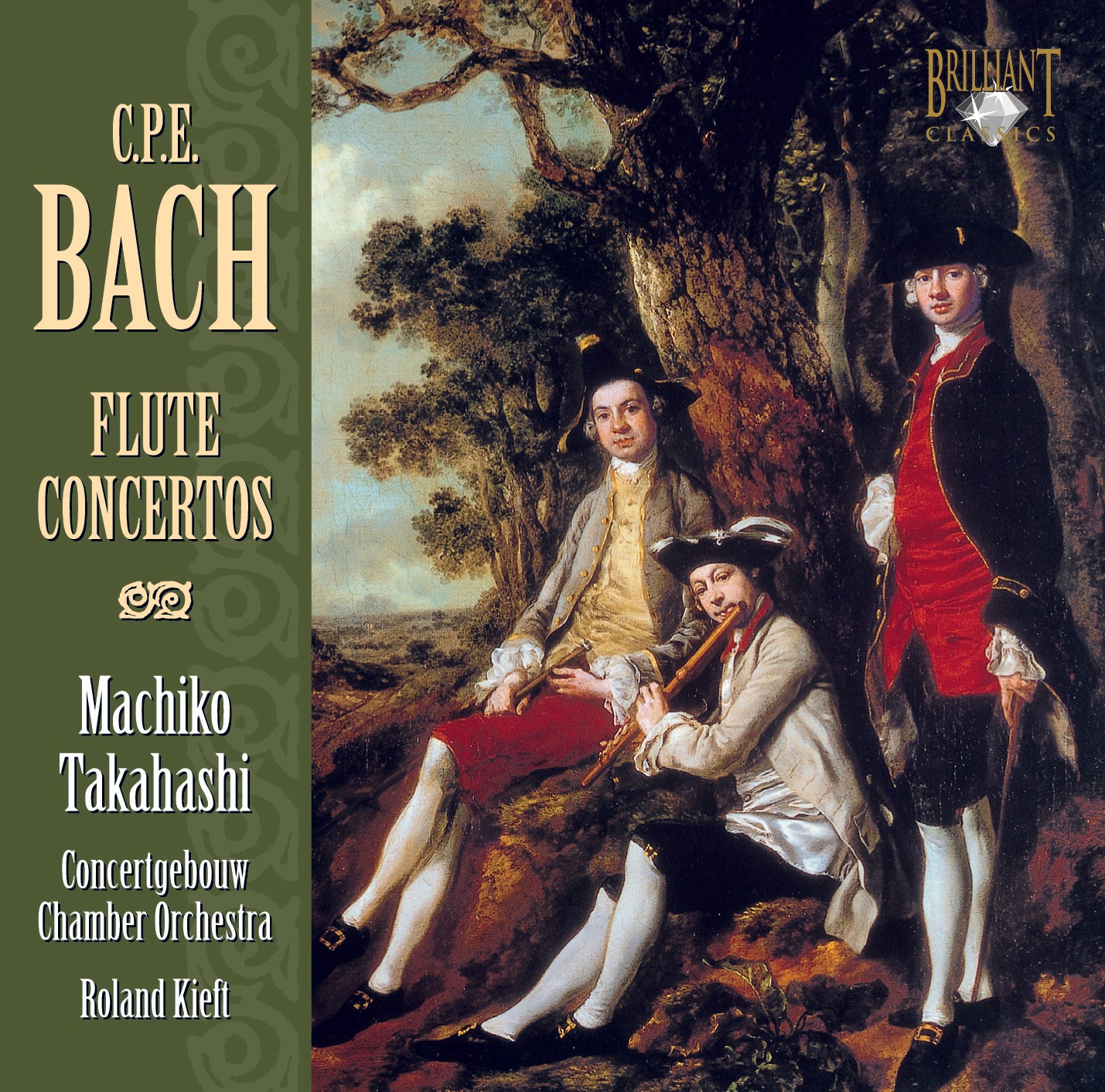 C.P.E. Bach: Flute Concertos / Takahashi, Kieft, Concertgebouw Chamber Orchestra