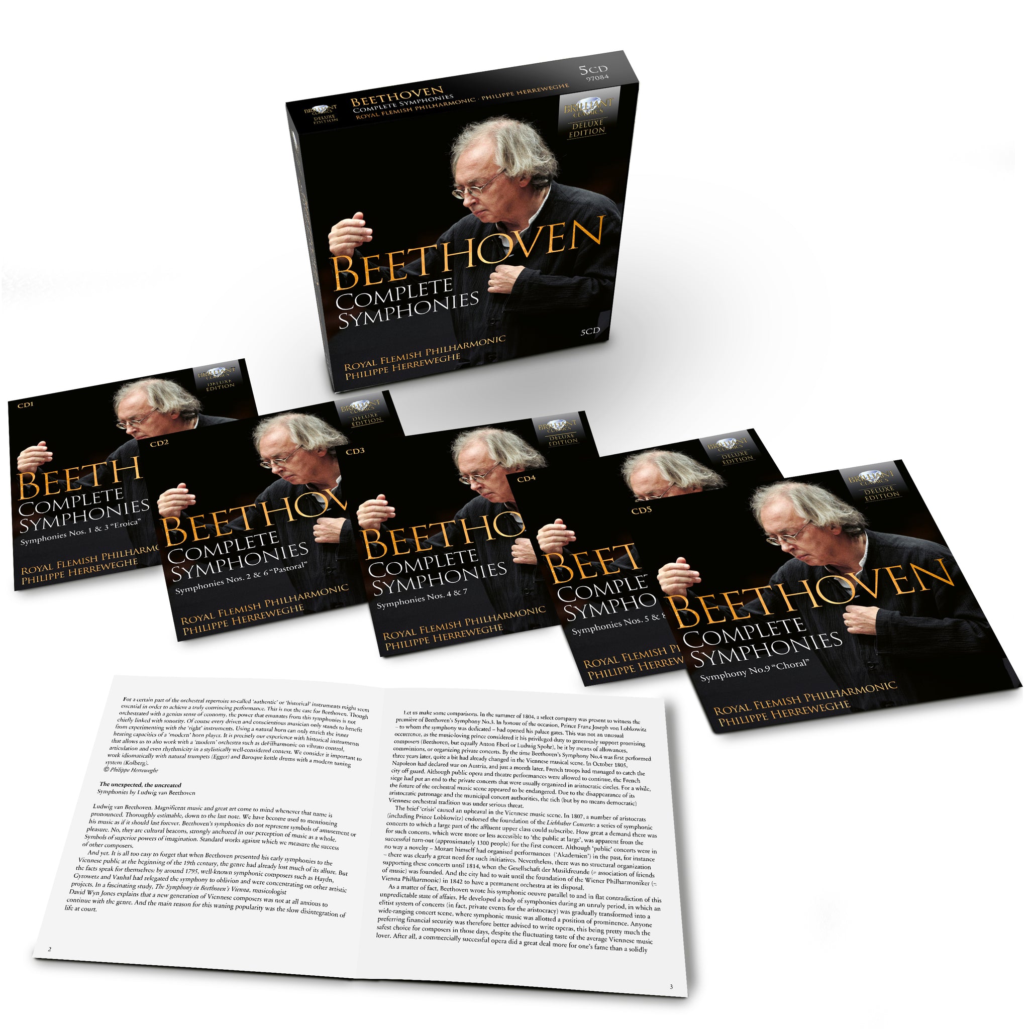 Beethoven: Complete Symphonies / Herreweghe, Royal Flemish Philharmonic