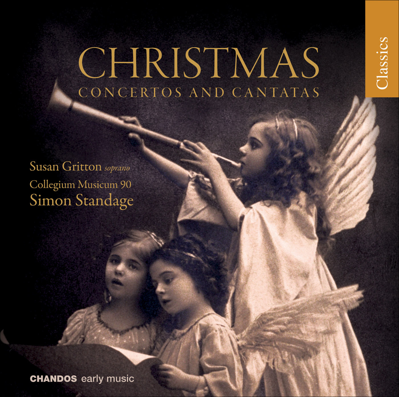 Christmas Concertos & Cantatas / Standage, Collegium Musicum 90