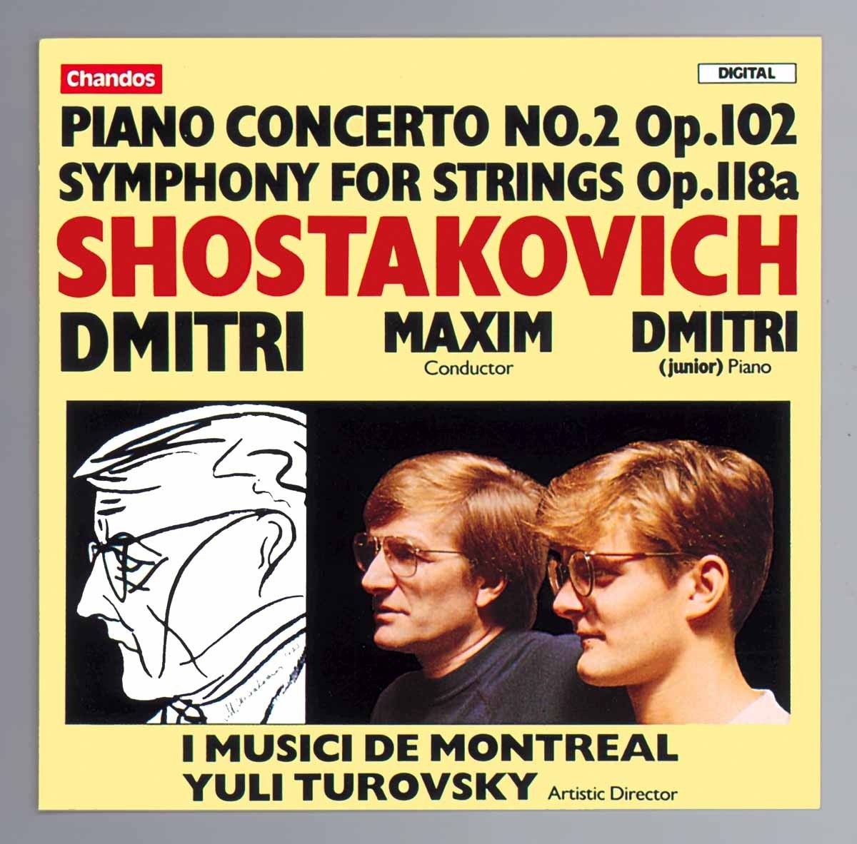 Shostakovich: Piano Concerto No. 2, Symphony for Strings