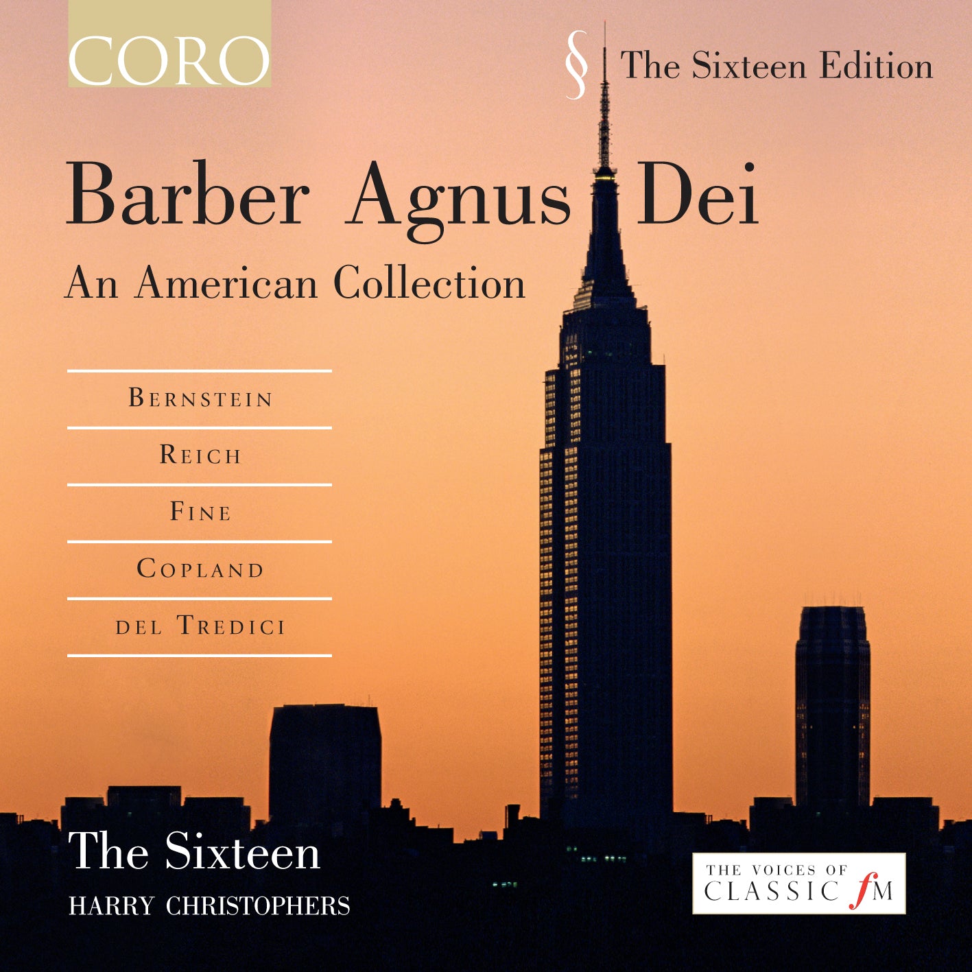 Barber: Agnus Dei / Christophers, The Sixteen
