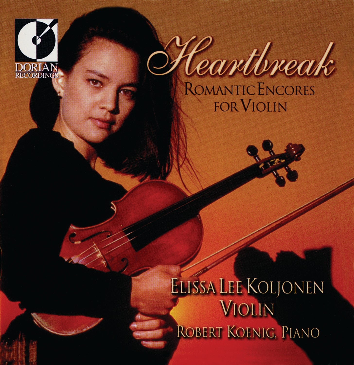 Heartbreak - Romantic Encores for Violin / Koljonen. Koenig