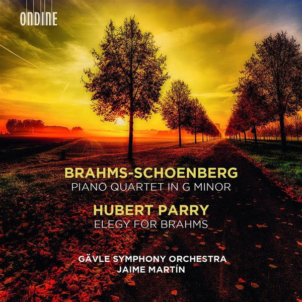 Brahms: Piano Quartet No. 1 - Parry: Elegy for Brahms / Martín, Gävle Symphony