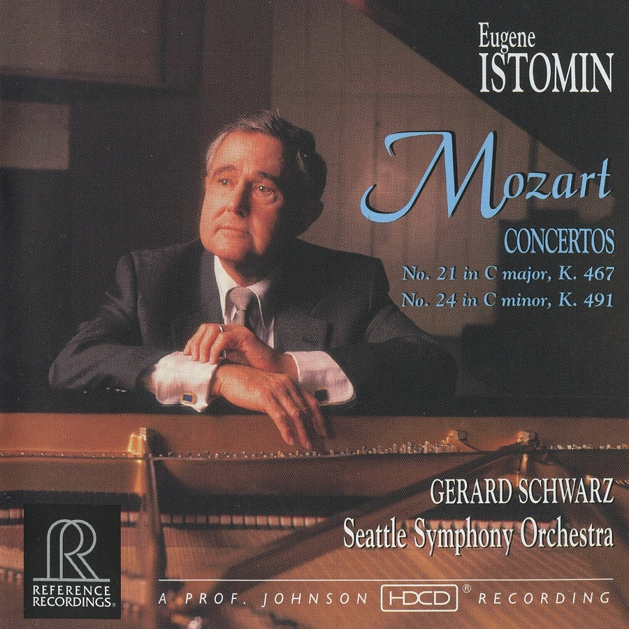 Mozart: Piano Concertos Nos. 21 & 24 / Istomin, Schwarz, Seattle Symphony