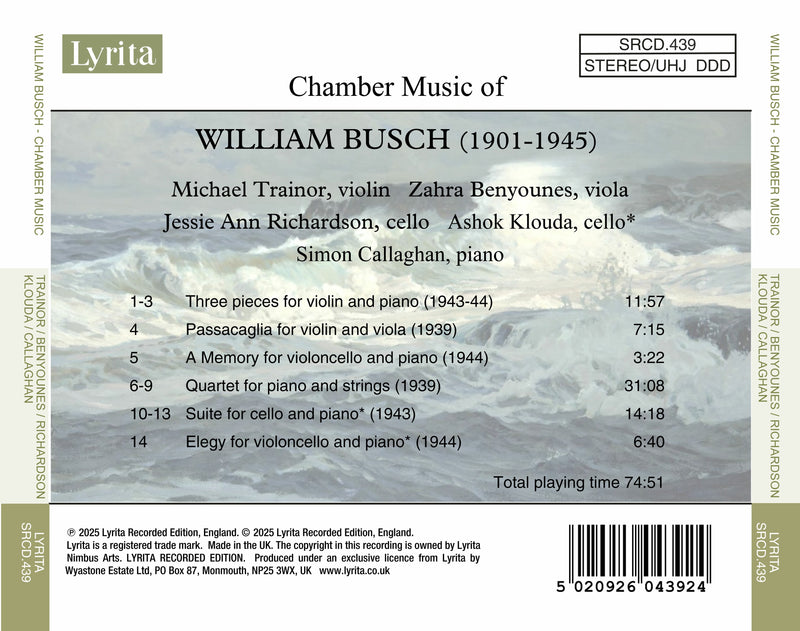 Chamber Music of William Busch