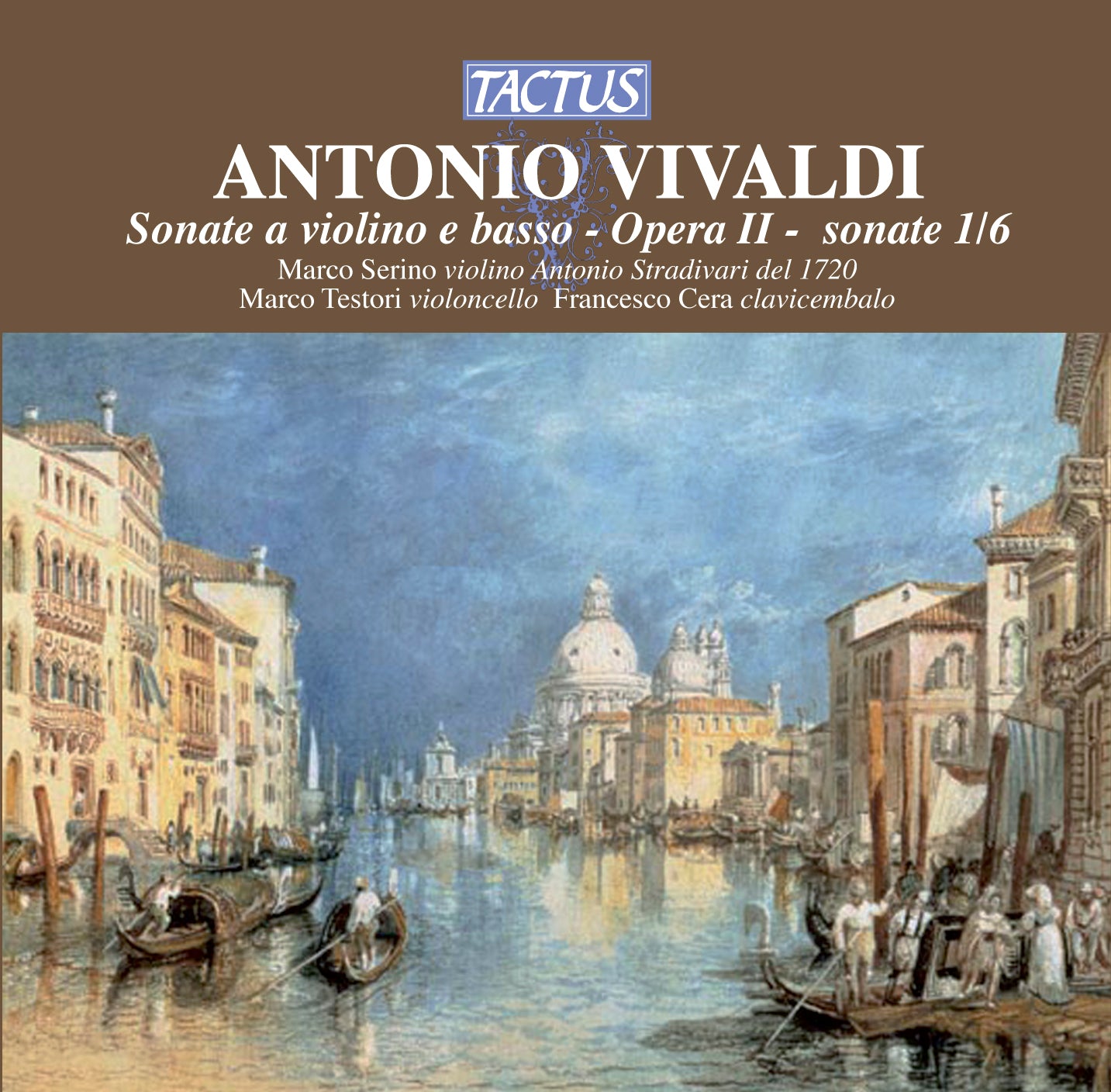 ANTONIO VIVALDI: Sonate a violino e basso, Opera II - sonate
