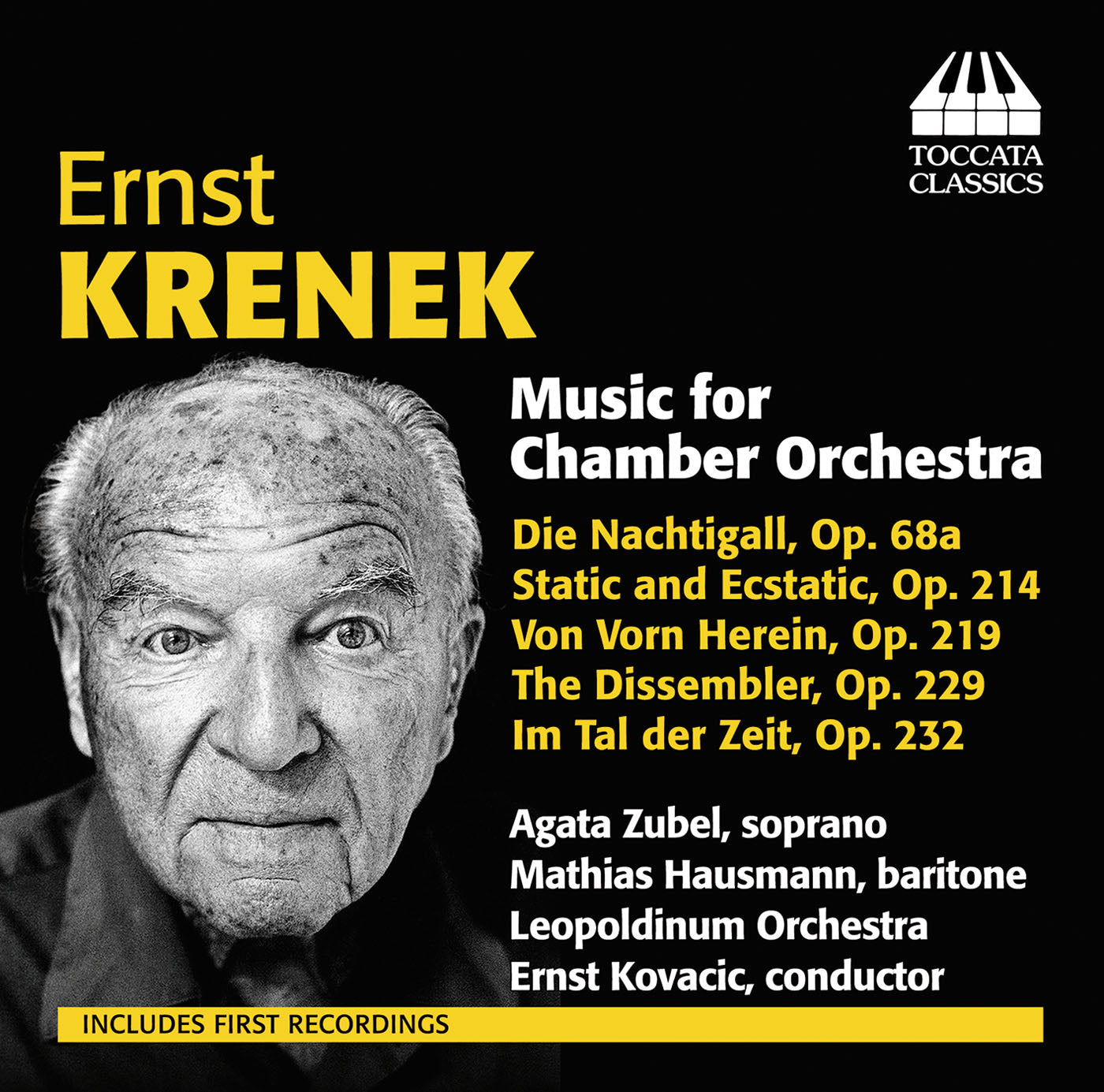 Krenek: Music For Chamber Orchestra / Kovacic, Leopoldinum Orchestra
