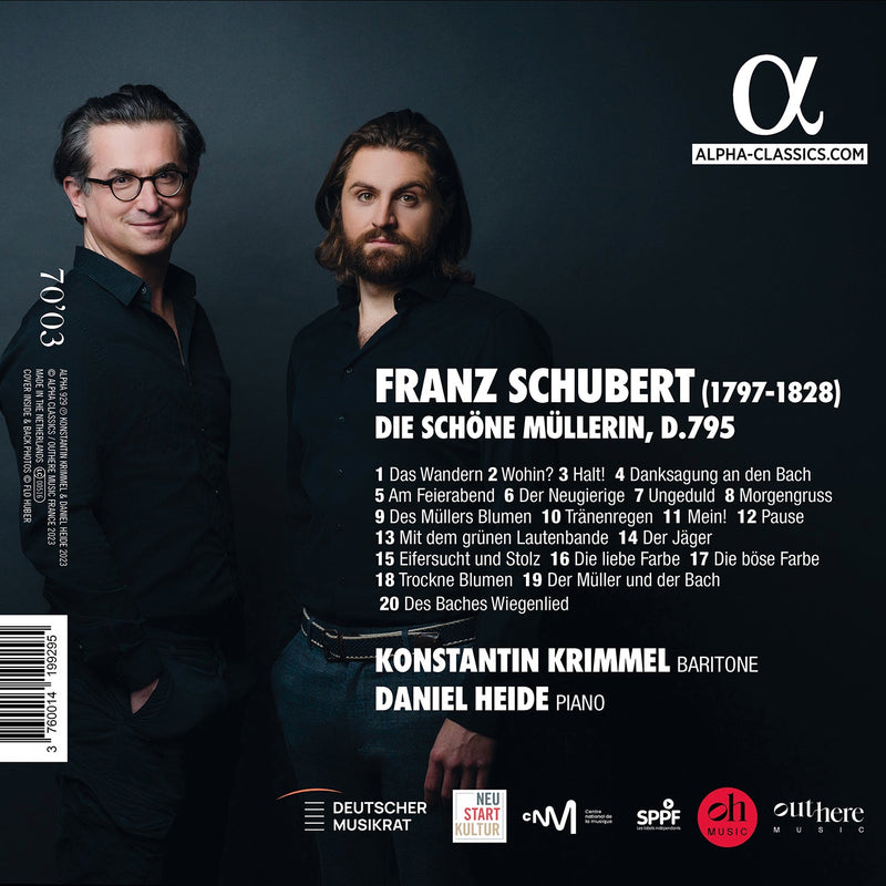 Schubert: Die Schöne Mullerin / Krimmel, Heide