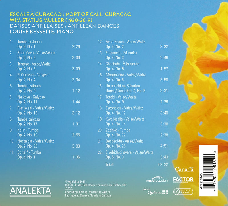 Muller: Antillean Dances / Bessette